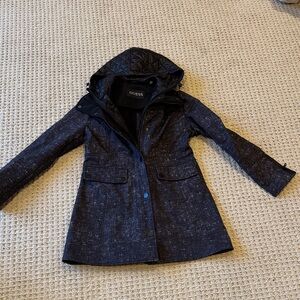 Guess Women's Black Raincoat
